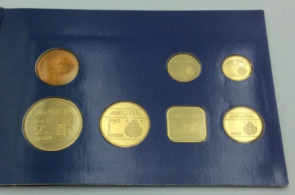 Aruba 1990 Set Coin + 1 Aruba Token - Image 3