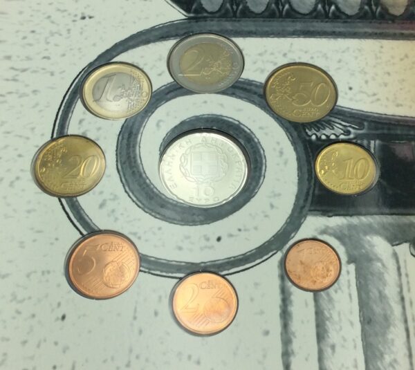 Greece 2003 Euro Set Coins - Image 3