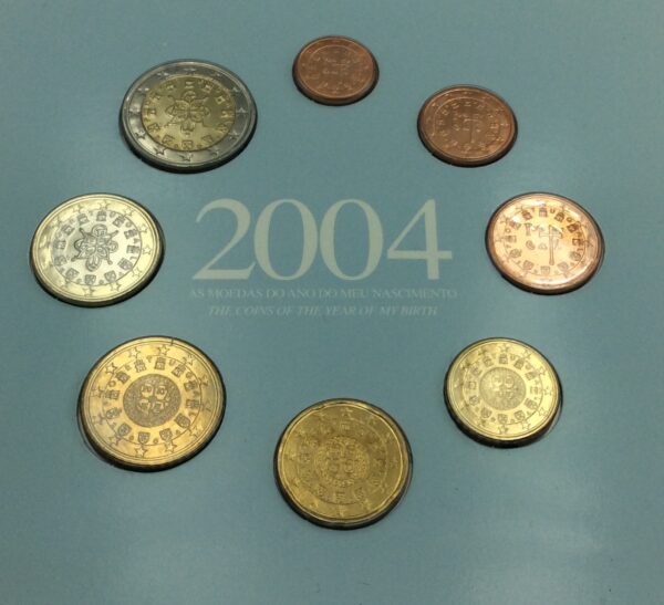 Portugal Official 2004 Euro Bankbaby Mint Set - Image 2