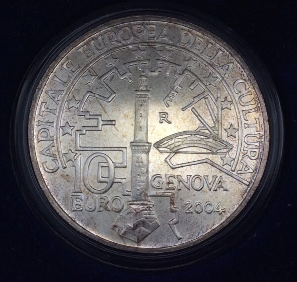 Moneta da 10 Euro 2004 Versione Fior di Conio - Image 5
