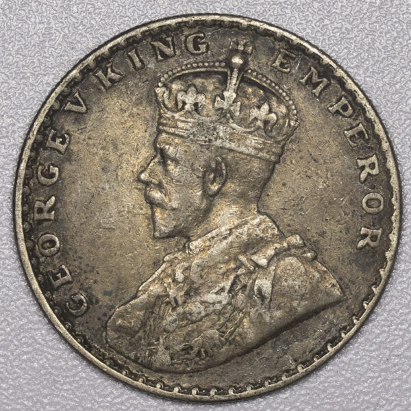 1 Rupee India 1913 Silver PGC26