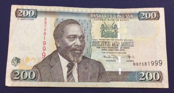 Kenya 200 Shillings Independence 2003 GBA10
