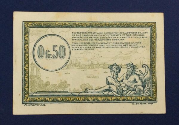 Voucher Bon Pour 0,50 Francs GBA27 - Image 2