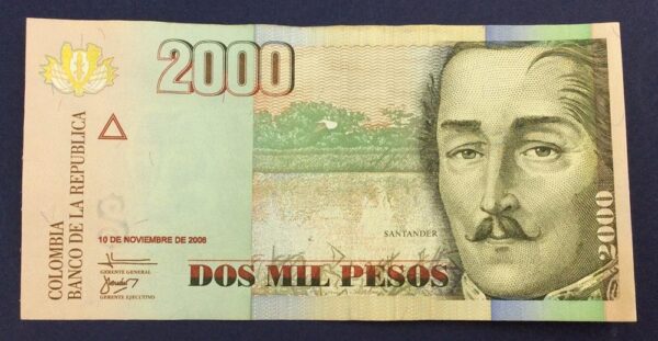 Colombia 2000 Pesos 2006 No.91410257 GBA35 - Image 2