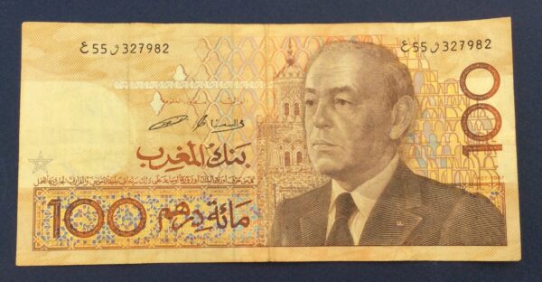 Morocco 100 Dirhams 1987 GBA39