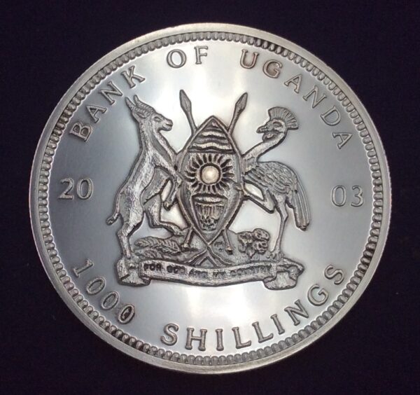Uganda 1000 Schillings 2003 Proof GC6 - Image 2