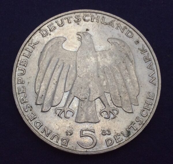 Germany 5 Marks 1983 Marx Cooper GC17 - Image 2