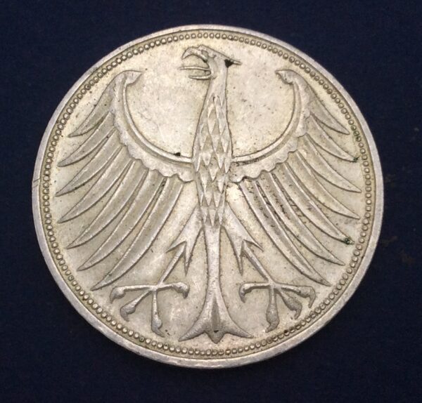 Germany 5 Marks 1970F GCA25 - Image 2