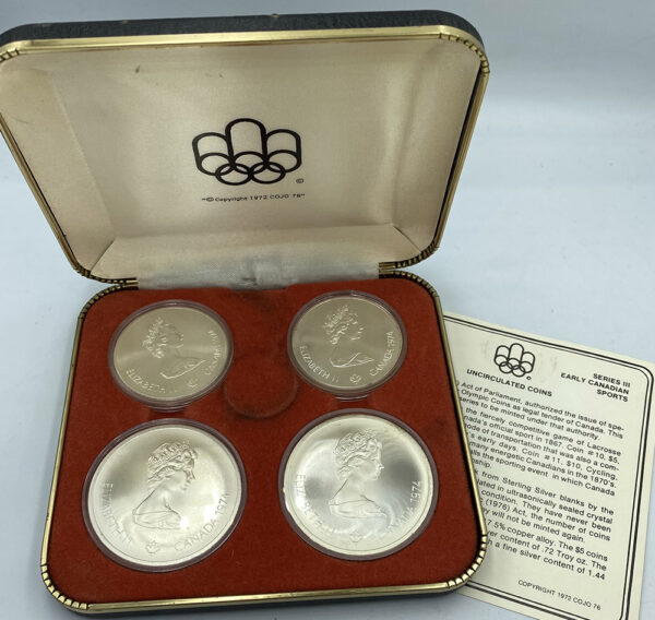 Μόντρεαλ Ολυμπιακή Σειρά 1976 Καναδάς BU (Canada Montreal Olympics) PG