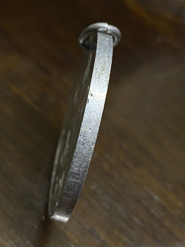 Large Arabic Aluminium holed coin/medal PG30 - Image 3