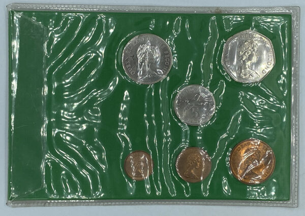 1980 FALKLAND ISLAND (BRITISH COLONY) BU COIN SET PG - Image 2