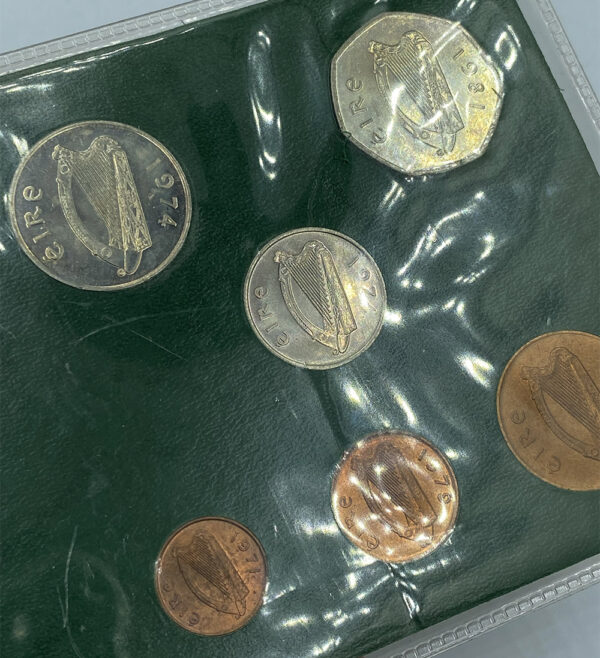 1974 DECIMAL COINS OF IRELAND BU PG - Image 4