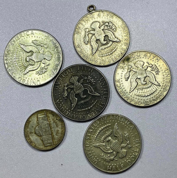USA 15 Silver Coin Lot PGC - Image 7