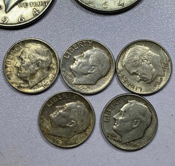 USA 15 Silver Coin Lot PGC - Image 5