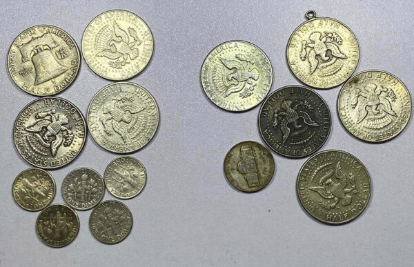 USA 15 Silver Coin Lot PGC - Image 3