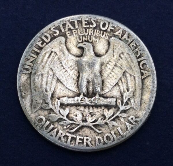 USA Quarter Dollar 1951 Silver Coin GC323 - Image 2
