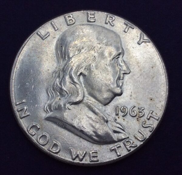 USA Half Dollar 1963 Silver Coin GC329