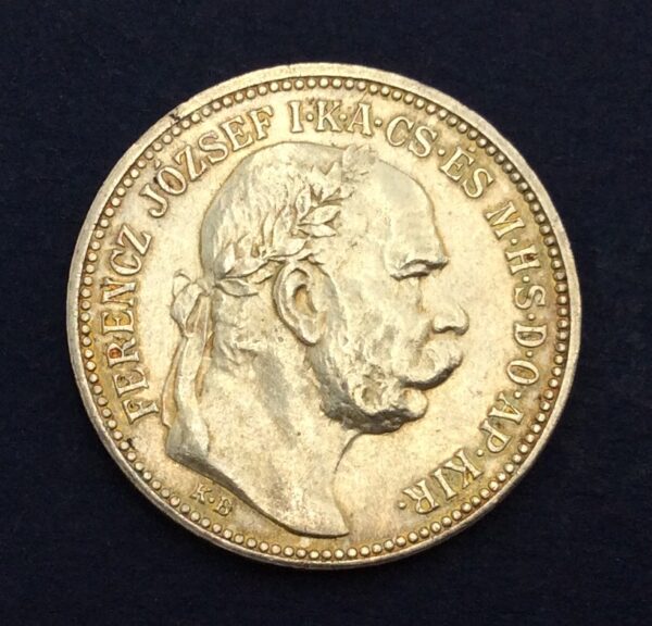 Hungary 1 Korona 1915 Silver Coin GC342