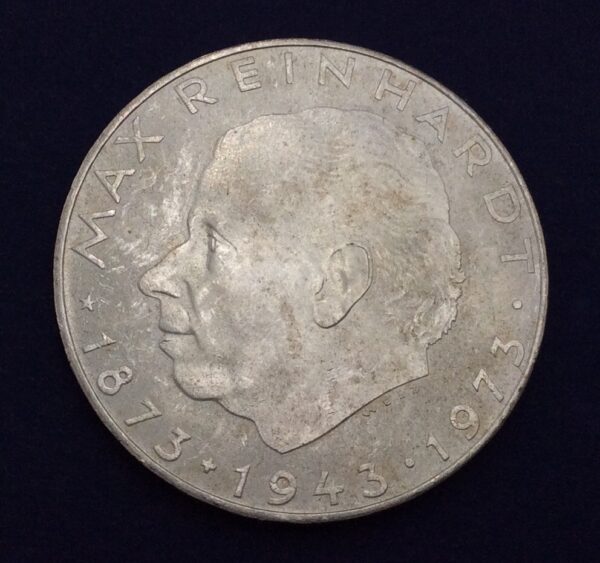 Austria 25 Schilling (Max Reinhardt) 1973 Silver Coin GC358