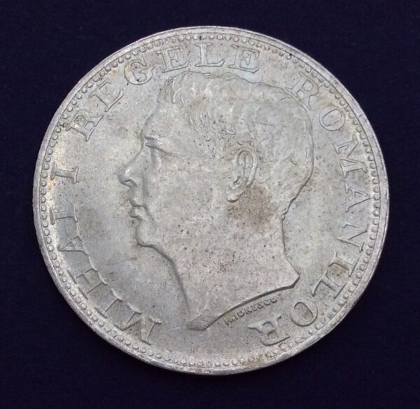 Romania 500 Lei 1944 Silver Coin GC360