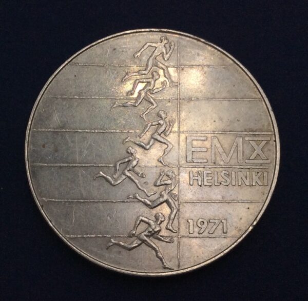 Finland 10 Markkaa 1971 Silver Coin GC367