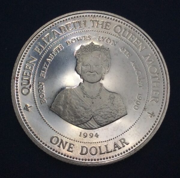 Barbados 1 Dollar 1994 Proof Silver Coin GC386