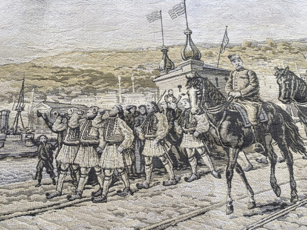 1912 Ταπισερί τοίχου (Απελευθέρωση της Θεσσαλονίκη) - Image 12