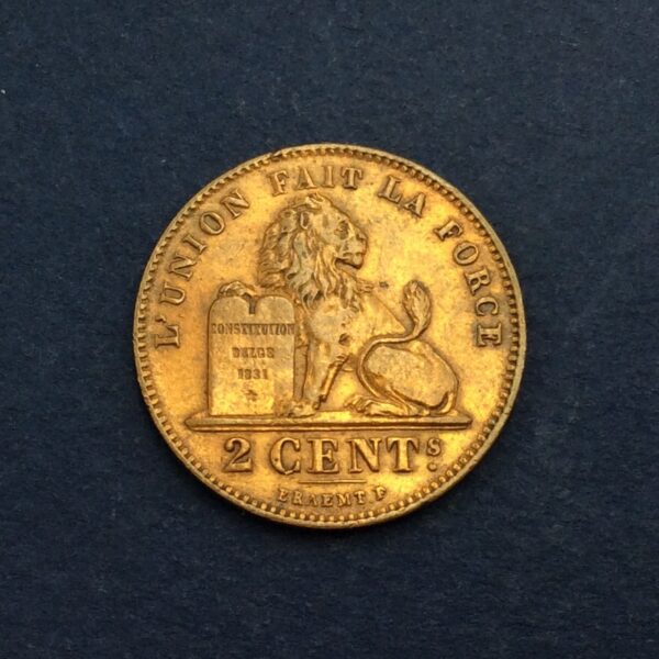 Belgium 2 Cent 1902 GC410