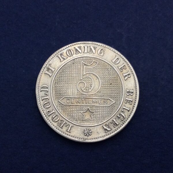 Belgium 5 Cent 1900 GC411