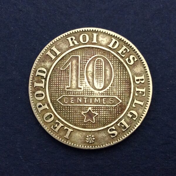 Belgium 10 Cent 1898 GC414