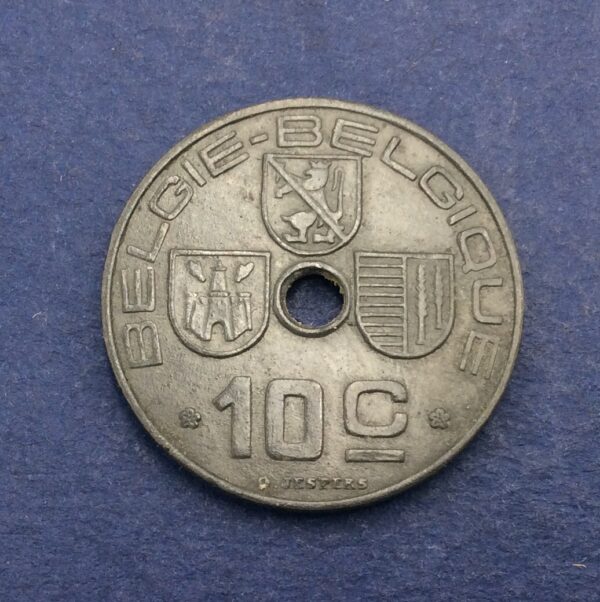 Belgium 10 Cent 1944 GC425