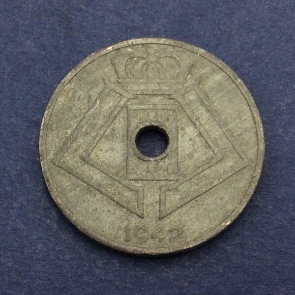 Belgium 25 Cent 1942 GC429 - Image 2