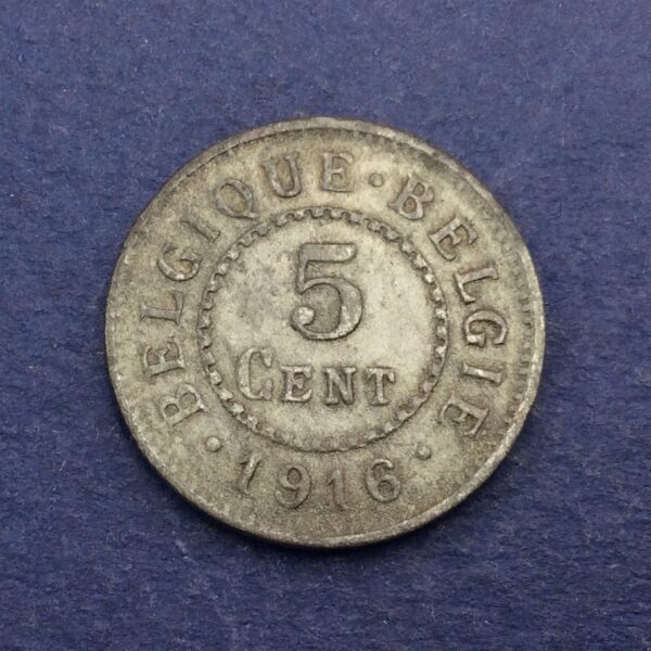 Belgium 5 Cent 1916 GC430