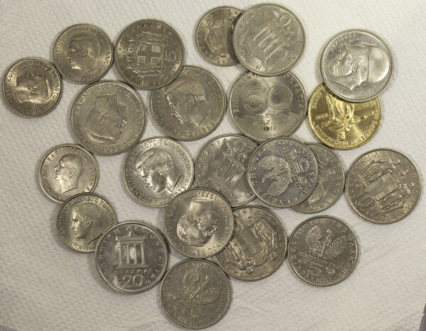 Lot 22 νομισμάτων PGC (από 1982-1999)