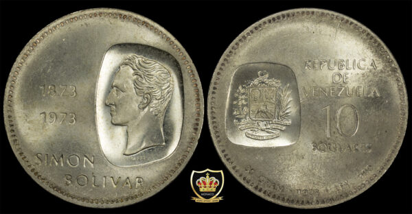 1973 10 Bolívares Venezuela PGC57