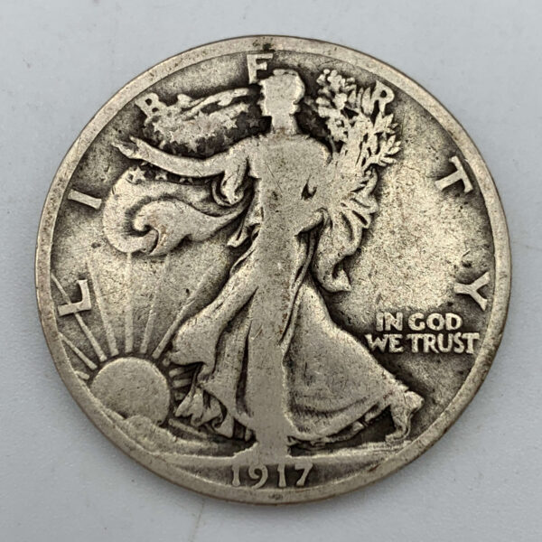 USA Half Dollar 1917 Silver Coin GC439