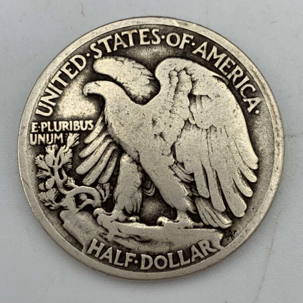 USA Half Dollar 1917 Silver Coin GC439 - Image 2