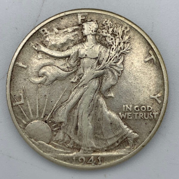 USA Half Dollar 1941 Silver Coin GC442