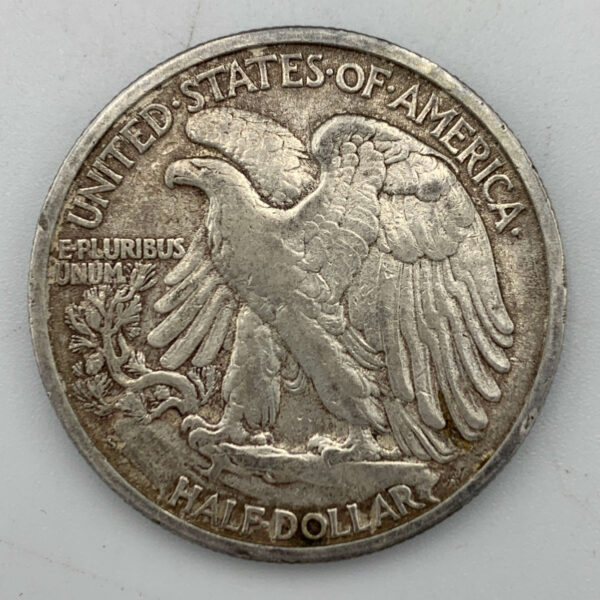 USA Half Dollar 1945 Silver Coin GC444 - Image 2