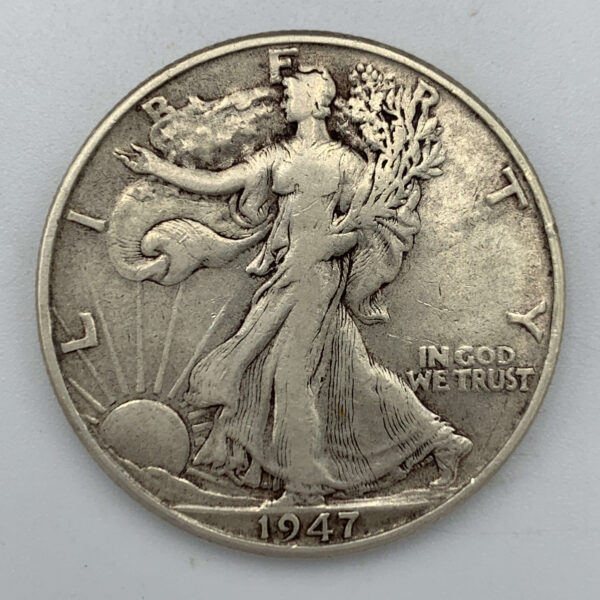 USA Half Dollar 1947 Silver Coin GC446