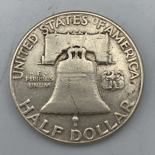 USA Half Dollar 1950 Silver Coin GC447 - Image 2