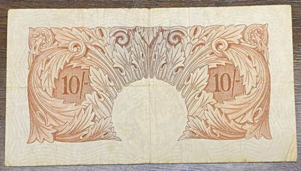 1950s Bank Of England - 10 Shillings Banknote L.K O'Brien PGB - Image 2