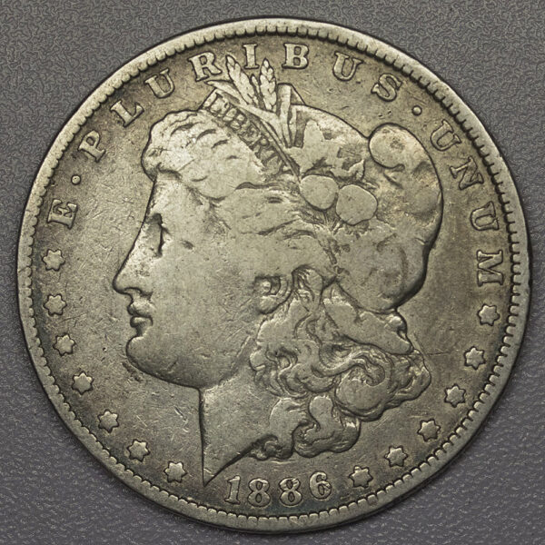 USA Morgan Dollar ασημένιο 1886 PGC83