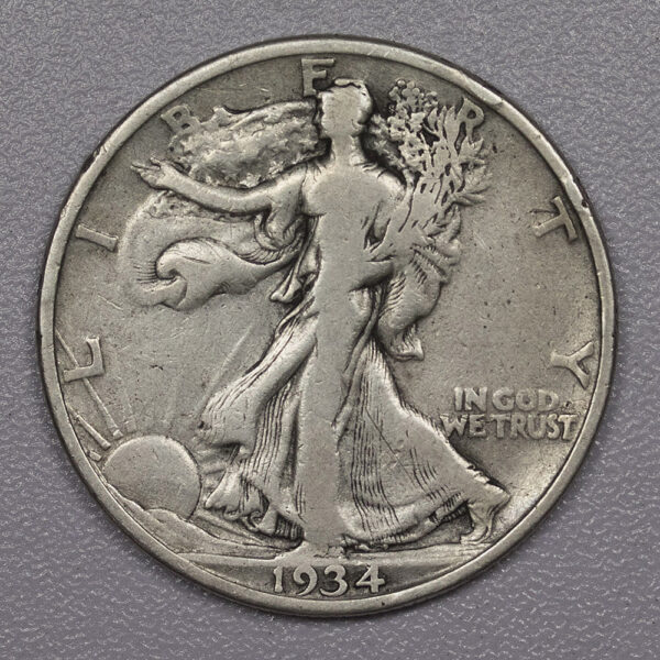 USA Half Dollar 1934 Silver Coin PGC86