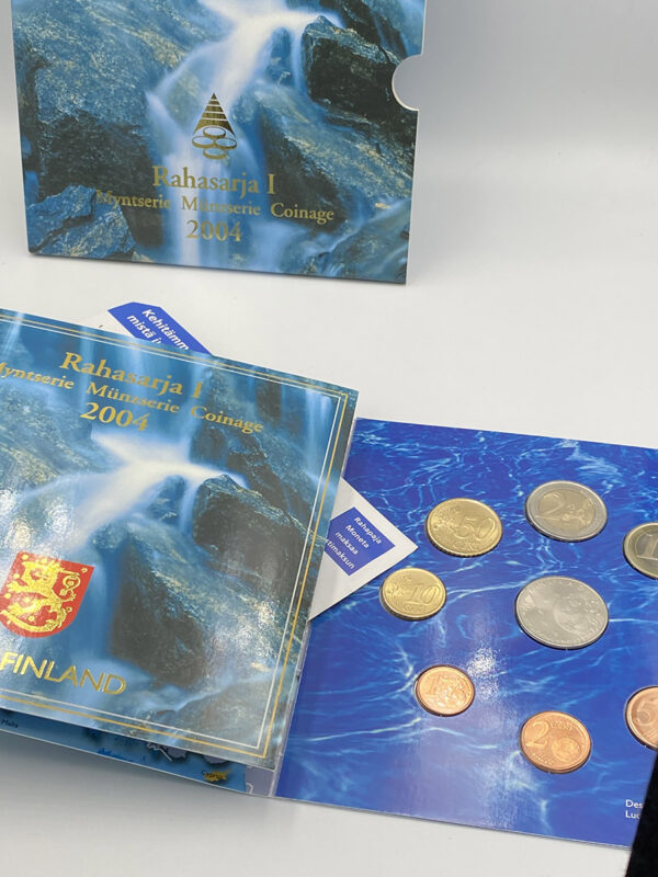 Euro Series 9 Coin Suomi Finland 2004 Rahasarja - Image 5