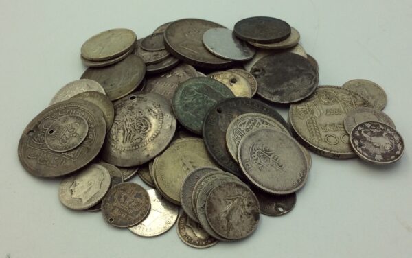 Lot ασημενια νομισματα 308gr.