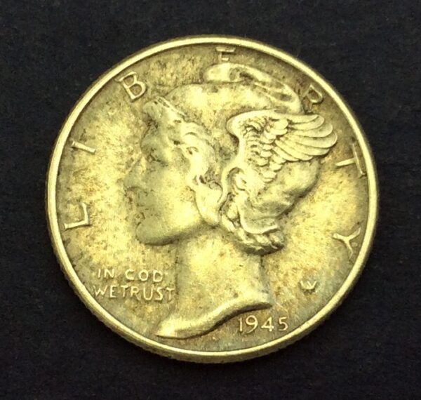 USA 1 Dime 1945 GC474