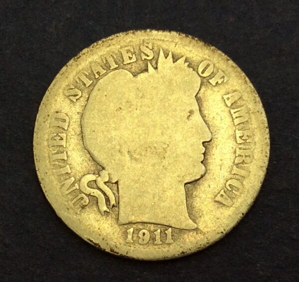 USA 1 Dime 1911 GC477