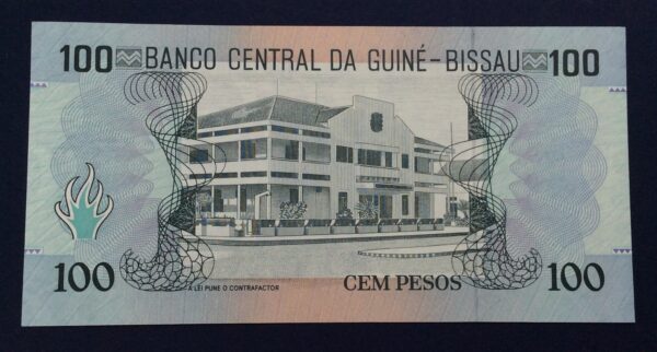 Guinea-Bissau 100 Pesos 1990 GB659 - Image 2