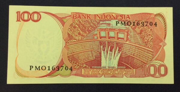 Indonesia 100 Rupiah 1984 GB672 - Image 2